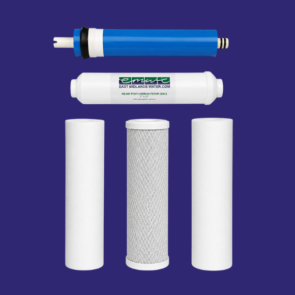 Pack Membrane et Filtres pour Osmoseur – Kit de Remplacement 6 Mois