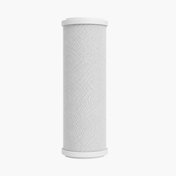 Bloc de charbon actif filtre 5µ 10 pouces (CB10-05/10)