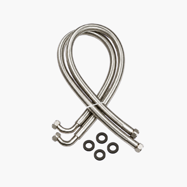 Tuyaux tressés en acier inoxydable de 22 mm
