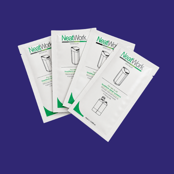 Nettoyant pour résine Neat Work Softener 4 sachets, pour 12 mois