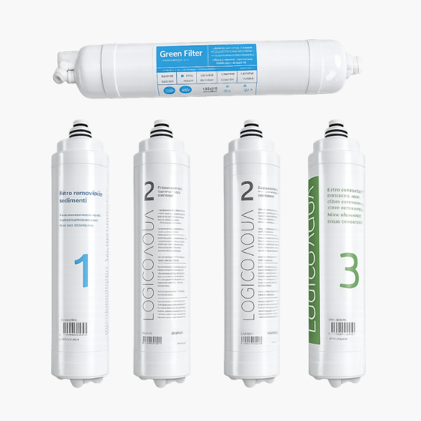 Pack de 6 mois de membranes et filtres d'osmose inverse rapide à 5 étapes ROCT8