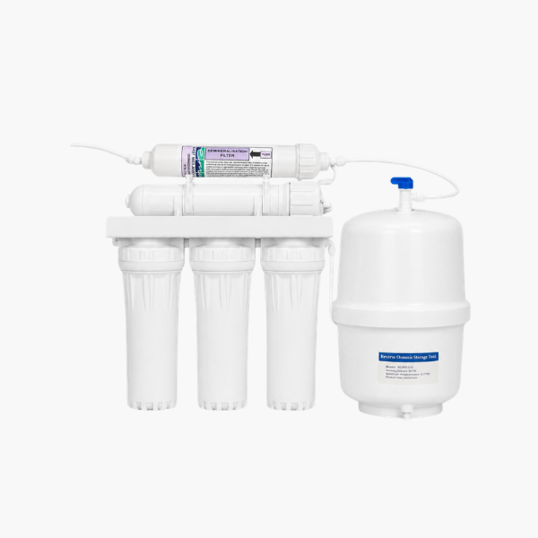 Système de filtration d'eau par osmose inverse 5 étapes DI 50 Gpd (RO5DI50) pour le dentaire