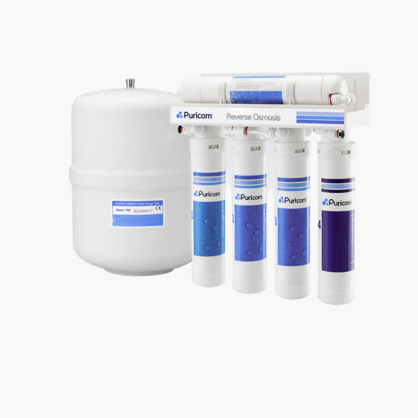 Système de filtration d'eau par osmose inverse à 5 étapes à changement rapide (ROCT8-R3)
