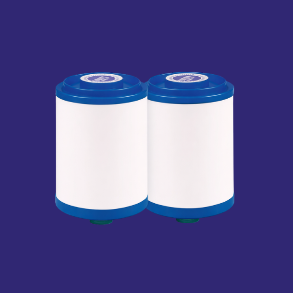 Pack double de cartouches de rechange pour filtre de douche Filtro Ducha