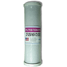 Bloc de charbon actif 5 µm 10 pouces (CB05-10) Lot de 10
